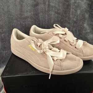 Puma Women's Blush Suede Sneakers